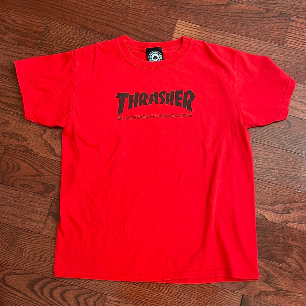 Thrasher red shirt